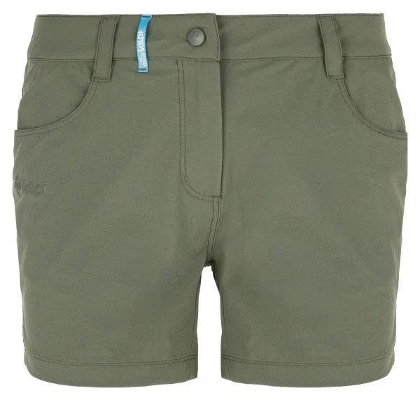 Dámské outdoorové kraťasy KILPI Bree-w khaki Velikost: 36