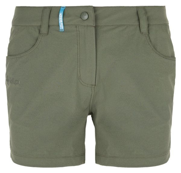 Dámské outdoorové kraťasy KILPI Bree-w khaki Velikost: 38