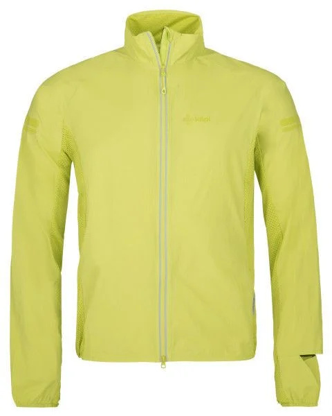 Pánská běžecká bunda KILPI Tirano světle zelená Velikost: 3XL