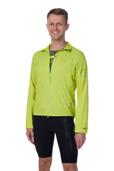Pánská běžecká bunda KILPI Tirano světle zelená Velikost: 3XL