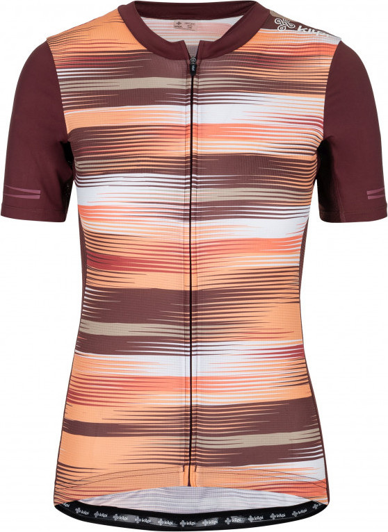 Dámský cyklistický dres KILPI Moate červený Velikost: 36