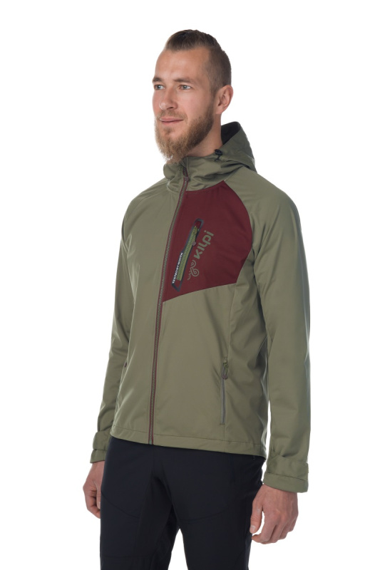 Pánská softshellová bunda kilpi beltra-m khaki xl