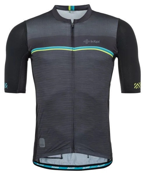 Pánský cyklistický dres KILPI Tino černý Velikost: S