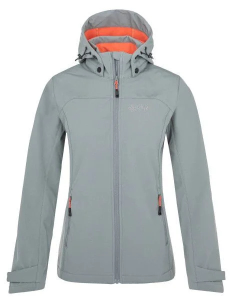 Dámská softshellová bunda KILPI Ravia šedá Velikost: 34