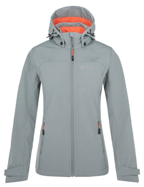 Dámská softshellová bunda KILPI Ravia šedá Velikost: 34