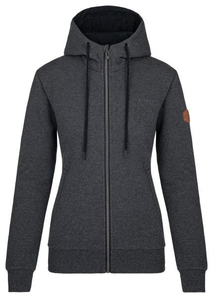 Dámská bavlněná mikina KILPI Leines černá Velikost: 44