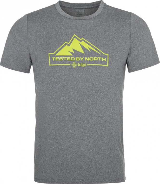Pánské funkční tričko KILPI Lismain-m tmavě šedá Velikost: S