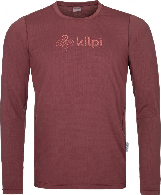 Pánské funkční tričko KILPI Spoleto-m tmavě červená Velikost: XS