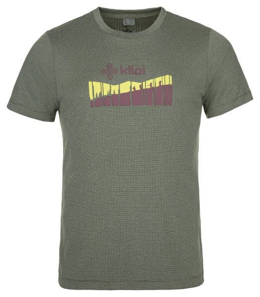 Pánské outdoorové tričko KILPI Giacinto-m khaki Velikost: S