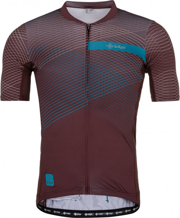 Pánský cyklistický dres KILPI Nerito červený Velikost: M