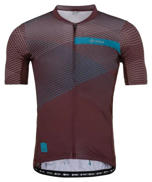 Pánský cyklistický dres KILPI Nerito červený Velikost: S