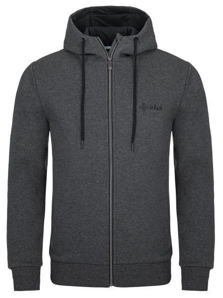 Pánská bavlněná mikina KILPI Leines černá Velikost: XS