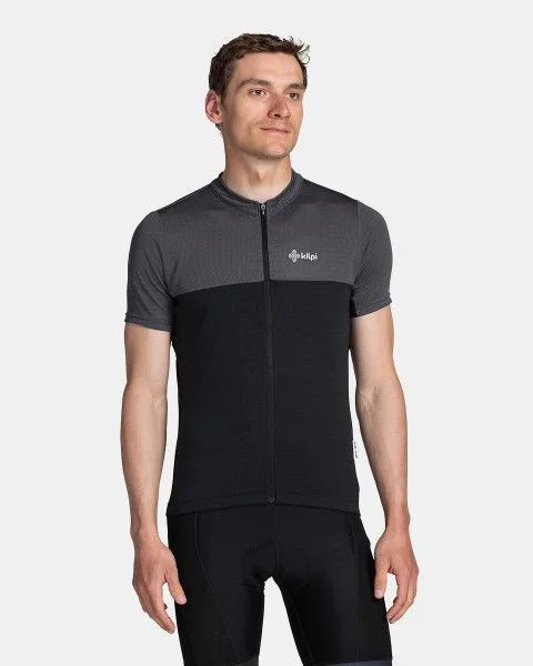 Pánský cyklistický dres KILPI Lauben černý Velikost: M