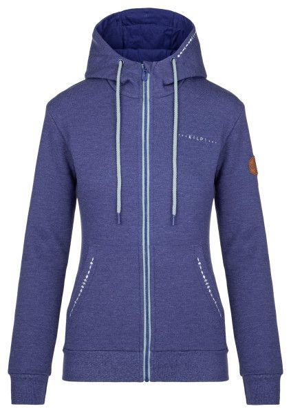 Dámská bavlněná mikina KILPI Erry tmavě modrá Velikost: 34