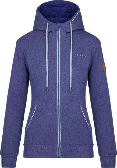 Dámská bavlněná mikina KILPI Erry tmavě modrá Velikost: 34