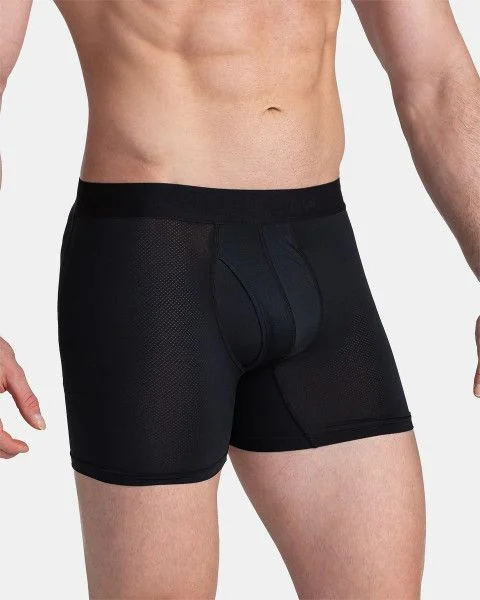 Pánské technické boxerky KILPI Nett duo pack šedé/černé Velikost: S