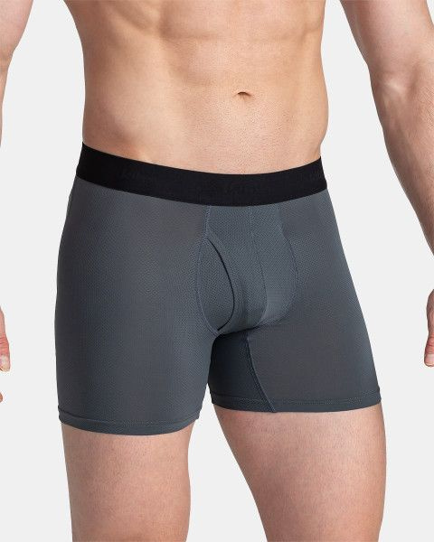 Pánské technické boxerky KILPI Nett duo pack modré/šedé Velikost: L