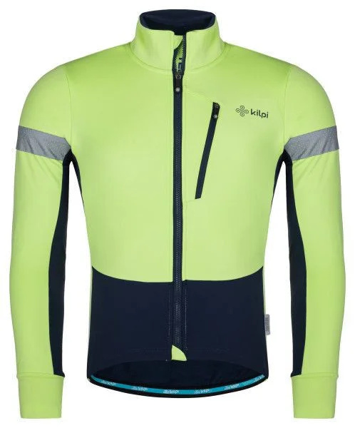 Pánská softshellová bunda VELOVER-M Světle zelená - Kilpi XXL