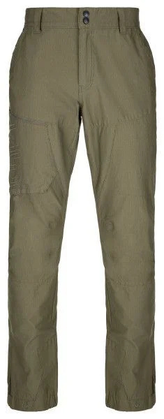 Pánské outdoorové kalhoty KILPI Jasper hnědé Velikost: XS