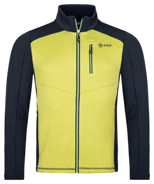 Pánská fleecová mikina KILPI Tomms světle zelená Velikost: S