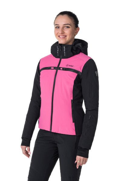 Dámská lyžařská bunda KILPI Hattori růžová Velikost: 40