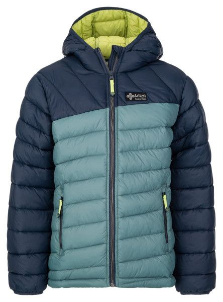 Chlapecká zimní bunda KILPI Rebeki tmavě zelená Velikost: 86