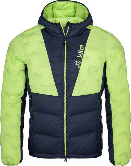 Pánská zateplená bunda KILPI Tevery světle zelená Velikost: 3XL