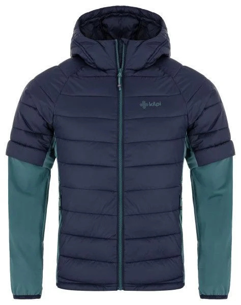 Pánská hybridní bunda KILPI Verons tmavě zelená Velikost: XL