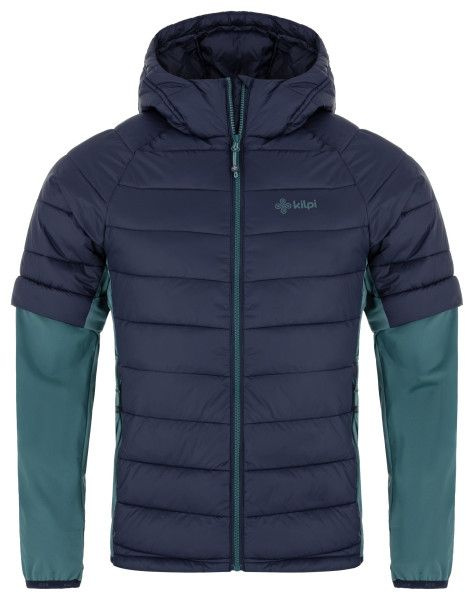 Pánská hybridní bunda KILPI Verons tmavě zelená Velikost: XXL