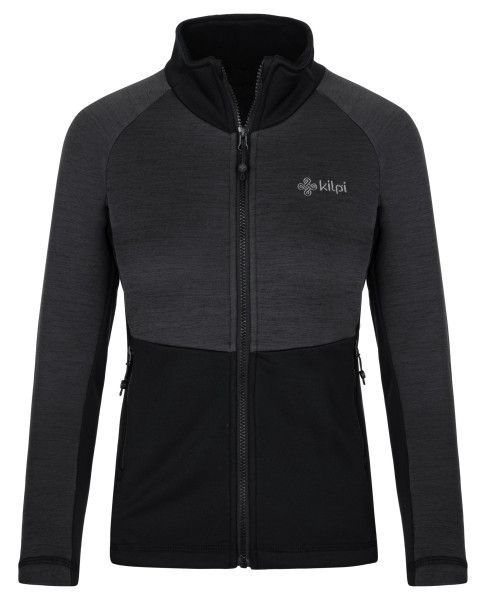 Dámská fleecová mikina KILPI Tomms černá Velikost: 34