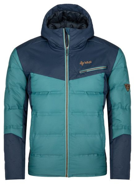 Pánská lyžařská bunda KILPI Teddy tmavě zelené Velikost: S