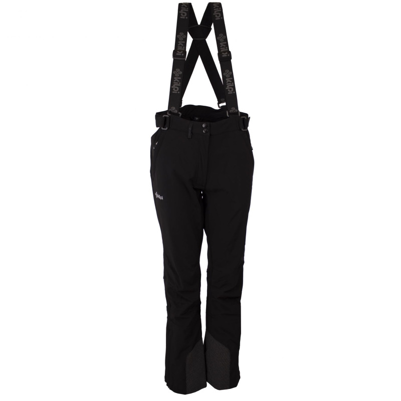 Kilpi Rhea dámské softshellové lyžařské kalhoty, černé