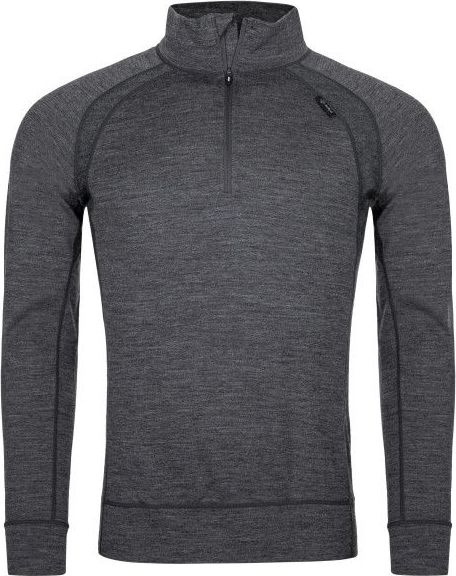 Pánské merino termo tričko KILPI Jager tmavě šedé Velikost: S