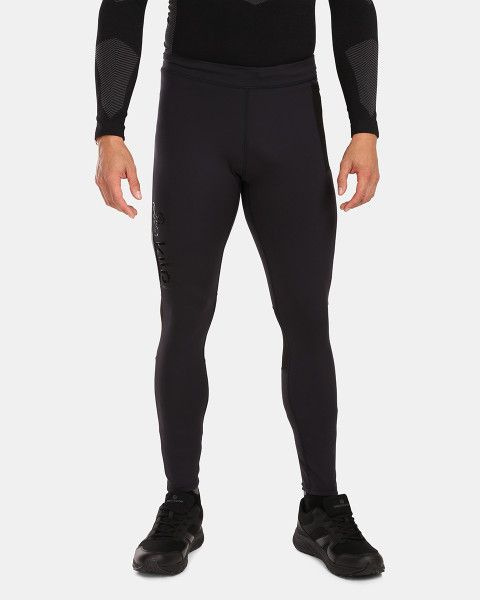 Pánské běžecké legíny KILPI Runner černé Velikost: XS