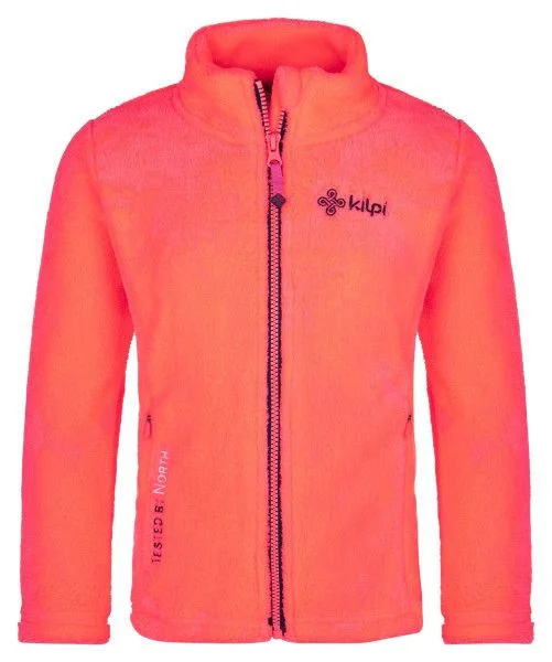 Dívčí fleecová mikina KILPI Erin růžová Velikost: 86