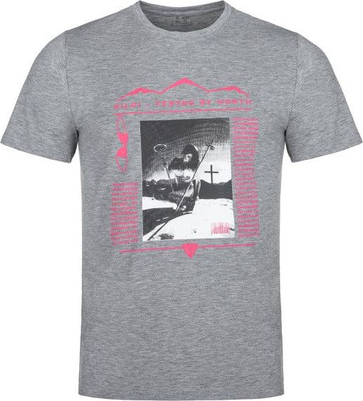 Pánské funkční triko KILPI Blade šedé Velikost: 3XL