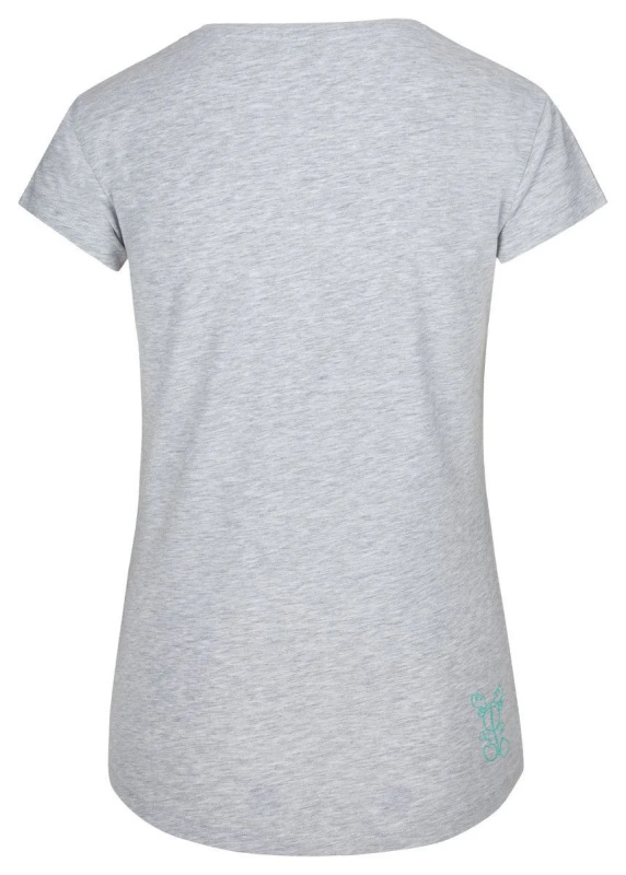 Dámské bavlněné triko KILPI Albion šedé Velikost: 44