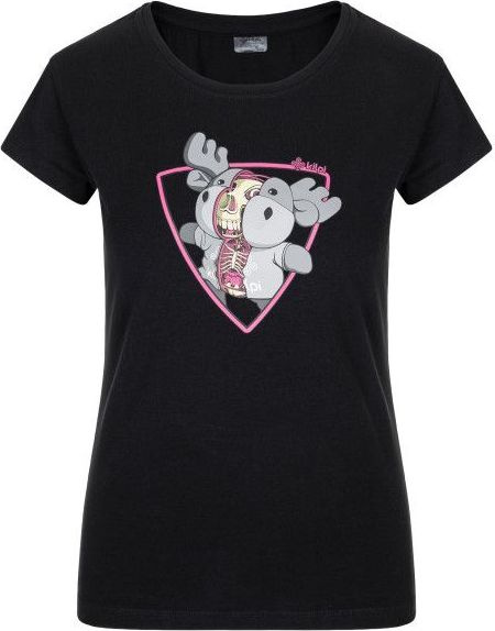 Dámské bavlněné triko KILPI Albion černé Velikost: 36