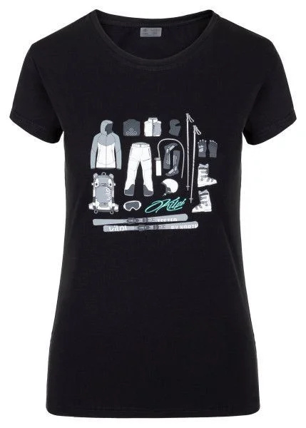 Dámské funkční triko KILPI Tornes černé Velikost: 36