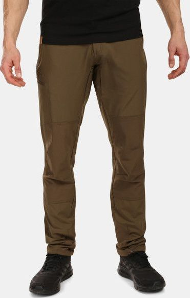 Pánské outdoorové kalhoty KILPI Tide hnědé Velikost: M Short