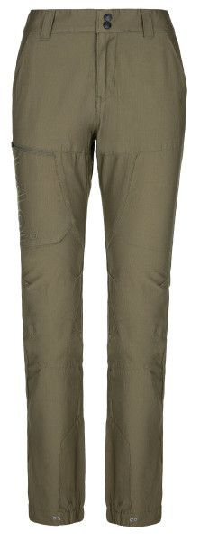 Dámské outdoorové kalhoty KILPI Jasper hnědé Velikost: 36 Short
