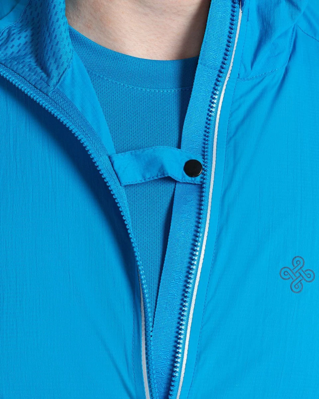 Pánská běžecká bunda KILPI Tirano modrá Velikost: 3XL