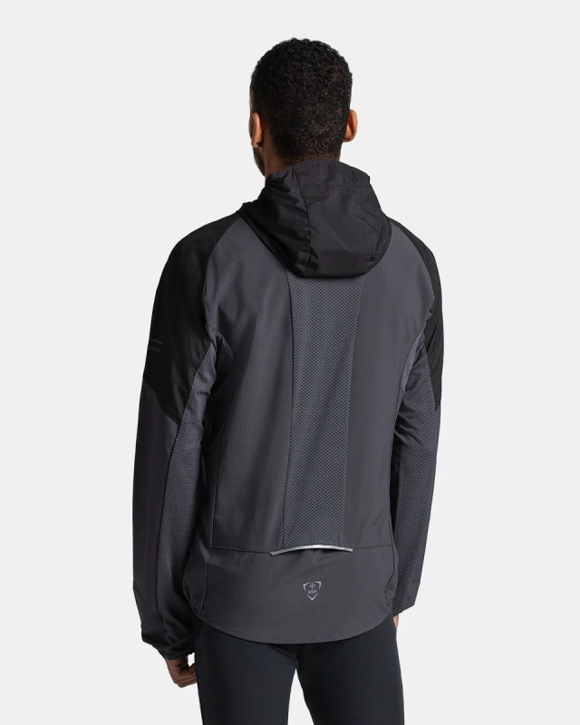 Pánská běžecká bunda KILPI Rayen černá Velikost: XL