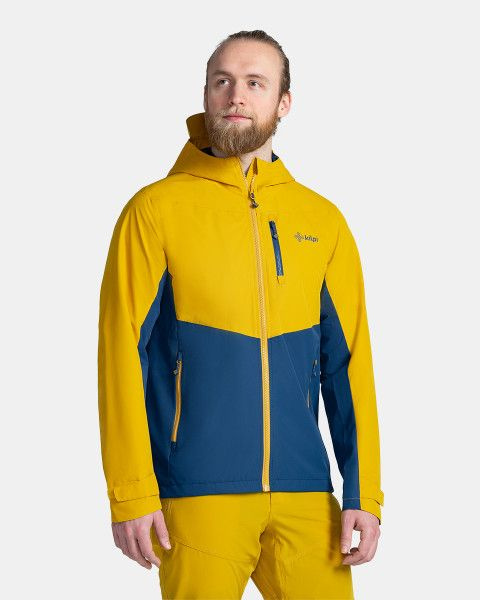 Pánská outdoorová bunda KILPI Sonna žlutá Velikost: 3XL