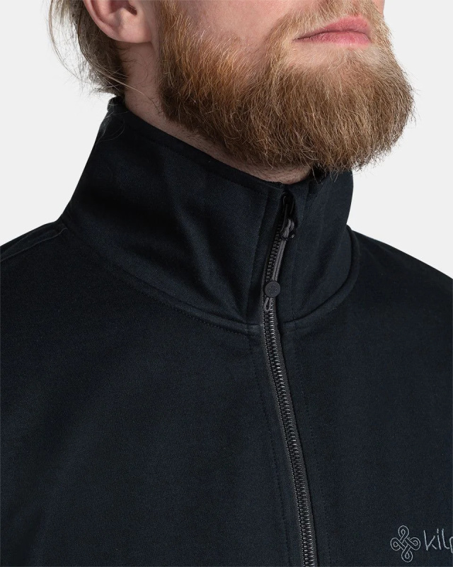 Pánská bavlněná mikina KILPI Bobby černá Velikost: S