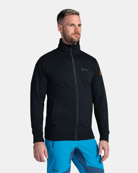 Pánská bavlněná mikina KILPI Bobby černá Velikost: S