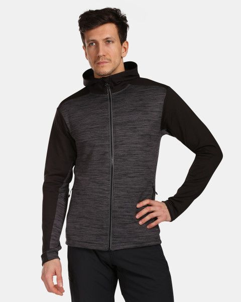 Pánská fleecová mikina KILPI Sevelen černá Velikost: 3XL