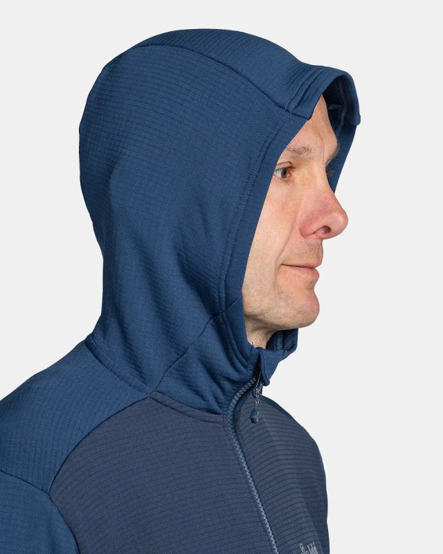 Pánská fleecová mikina KILPI Sevelen tmavě modrá Velikost: XS