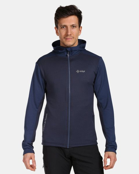 Pánská fleecová mikina KILPI Sevelen tmavě modrá Velikost: XS