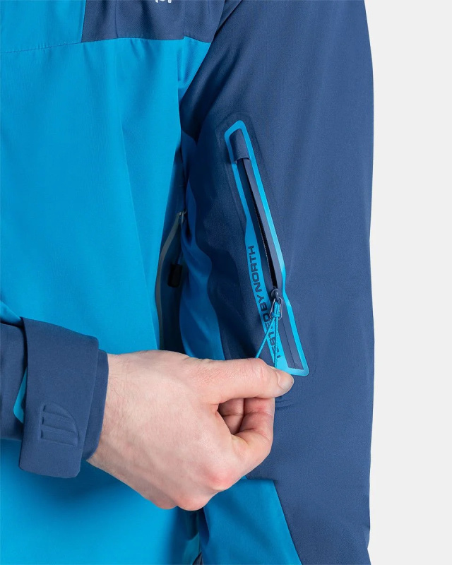 Pánská nepromokavá bunda KILPI Mamba modrá Velikost: XS